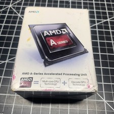 NEW AMD A8-6500 3.5GHz Quad-Core (AD6500OKHLBOX) Processor RARE Retail Box picture