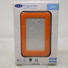 LaCie Rugged Mini 2TB External Hard Drive - Orange USB 3.0/2.0 picture