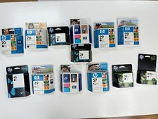 Lot Of 13 HP Ink Various Cartridges Official Genuine Sealed New Expired picture