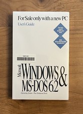 NEW Windows & MS-DOS 6.2 User Guide Bundle COA Vintage Computing Collectible picture