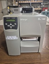 FULLY TESTED Zebra Stripe S4M Thermal Transfer Label Printer Ethernet USB Serial picture
