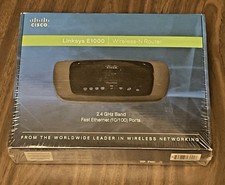 CISCO | Linksys E1000 | Wireless-N Router | 802.11 B/G/N Wireless{NEW_SEALED} picture
