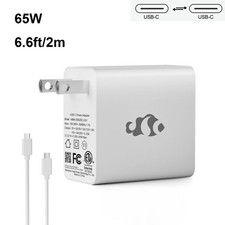NIMO Original Laptop Charger 65W Watt USB C Computer Phone Power Adapter 2m picture