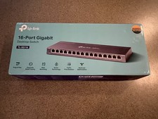 TP-Link TL-SG116 16-Port Gigabit Desktop Ethernet Switch Unmanaged Metal picture