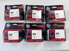 Set Of 6 NEW Genuine HP 99 Photo Ink Print Cartridge C9369WN 2015/2016 picture