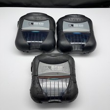 Zebra RW420 Mobile Label Printer Ethernet USB Sold As Is Lot Of 3 picture