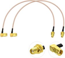 2x Antenna Extension Cable SMA 30cm For 4G LTE Router Cell Phone Signal  picture