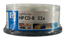 Boxed HP 52x LightScribe 700MB 80-Minute CD-R Media - 25 Pack picture