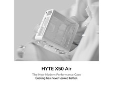 HYTE X50 Air Modern Performance ATX Mid-Tower PC Gaming Case - Snow White picture
