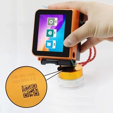 Mini Handheld Inkjet Printer 12.7mm Date Batch for Coffee Boxes picture