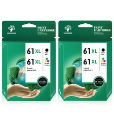 61 XL Black / Color Ink Cartridge For HP ENVY 4500 4501 4502 4504 5530 5531 5535 picture