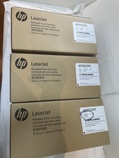 *NEW* OEM HP LJ TONERS W9002MC-YELLOW AND W9003MC-MAGENTA QTY 2, (LOT OF 3) picture