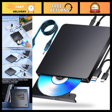 Dainty External Blu-ray Drive USB 3.0 & Type-C CD/DVD Burner for PC/Mac picture
