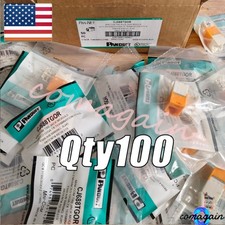 Qty100: For Panduit CJ688TGOR Mini-com Cat6 Jack Module Orange picture