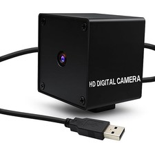Autofocus USB Camera - 48MP- 8000x6000P - 70° Field - Plug & Play - Black picture