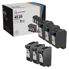 LD Reman Replacement HP 45 & 23 Combo Set - 3 51645A & 3 C1283D 6pk picture