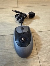 Logitech MX300 Optical Wheel Mouse Black / Silver USB Mouse M-BP82 Tested Rare picture