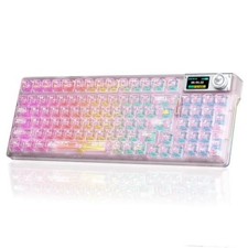 AULA F98 Pro V3 Wireless Mechanical Keyboard with Screen & Knob,Hot Swappable picture