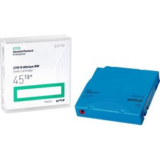 HPE LTO-9 Ultrium 45TB RW Non Custom Labeled 20 Data Cartridges with Cases picture