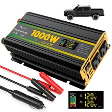 1000W Power Inverter 12V to 110V for Vehicles/Truck/Car/Laptop, 1000 Watt Car... picture