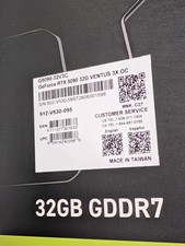 MSI GeForce RTX 5090 32GB GDDR7 VENTUS 3X OC Graphics Card picture