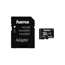 Hama MicroSD Memory Card 16GB Black Memory Module Board picture