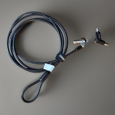 OEM Lenovo Security Cable Lock For Laptop Computer  Kensington Slot 7mm X 3mm picture