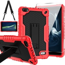 For BLU M8L Tablet 8 Inch Heavy Duty Rubber Case Shockproof Drop-Proof For kids picture