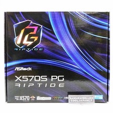 ASRock X570S PG RIPTIDE AM4 AMD X570 SATA 6Gb/s ATX AMD DDR4 Motherboard NEW picture