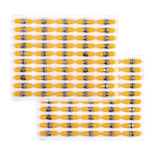 100 Pack ST Fiber Optical Couplers Adapter Cable Barrel Connector Singlemode picture