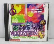 1994 Woodstock: 25th Anniversary Interactive CD-ROM Macintosh - Tested & Working picture