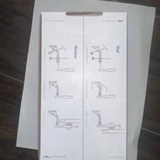 Ubiquiti Nano Station Window Wall mounting kit.   Free economy shipping picture