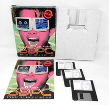 Forte 3DPC Screen Savers for Windows 2nd Edition • Vintage Software 1994 Big Box picture