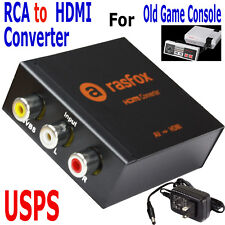 AV/3RCA to HDMI Converter 1080P Upscaler For N64 NES Sega Xbox PS2 Game Console picture