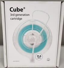3D Systems Cube ABS WHITE Pro Filament 3rd Gen Cartridge- 391146- 1.75mm NEW picture
