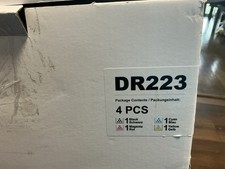 NEW, 4 Piece, Premium Toner Cartridge Unit DR223, Black Magenta Cyan Yellow picture