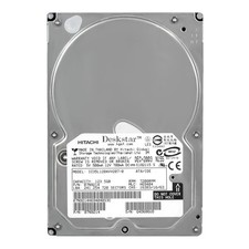 Hitachi DeskStar 180GXP 123.5GB 7.2k 2MB ATA 3.5'' IC35L120AVV207-0 picture
