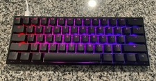 TESTED Ducky One 2 Mini RGB 60% Mechanical RGB Keyboard White Blk DKON1861 picture