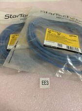 (2) STARTECH.COM RJ45PATCH20 20FT CAT5E BLUE SNAGLESS  UTP PATCH Cable New. picture