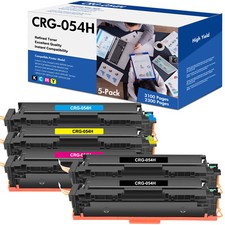 1-5PK High Yield Cartridge 054H for Canon 054 Toner ImageClass MF643CDW MF642Cdw picture