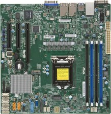 Supermicro MBD-X11SSH-F Server Motherboard 1151 Intel C236 DDR4 M-ATX BMC IPMI. picture