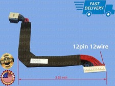 12pin For MSI GE75 RAIDER MS-17E2 K1G-3012007-V03 DC Jack w/Cable Charging Port picture