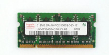 Hynix 512MB DDR2 667MHz PC2-5300S Laptop RAM HYMP564S64CP6 OEM picture