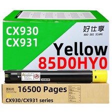 85D0HY0 Yellow Toner Cartridge Compatible for Lexmark CX930 CX931 Color Printer picture