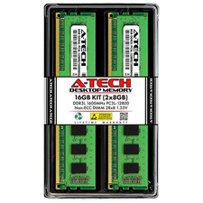 A-Tech 16GB (2x8GB) DDR3/DDR3L 1600MHz Kit (2 x 8GB), Multicolor picture
