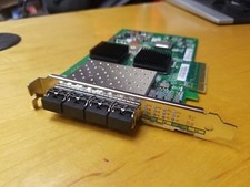 Qlogic QLE2564 4 Port PCIe 8Gb Fibre Channel Adapter PX4810402-01 with 4x GBIC picture