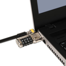 Kensington ClickSafe Combination Laptop Lock - Security cable lock - gray - 0.7 picture