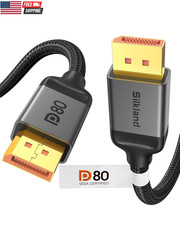 80Gbps Displayport Cable 2.1 6.6FT/2M [VESA Certified], [8K@240Hz, 4K@540Hz 360H picture