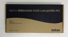 New Matrox Millennium P650 Low Profile PCI Video Card P65-MDDAP64F picture