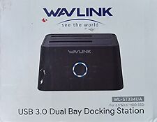 Wavlink WL-ST334UA USB 3.0 Dual Bay Docking System Plug & Play picture